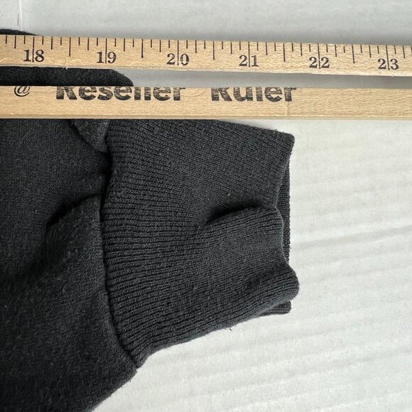 VTG 90s NFL Los Angeles Raiders AFC Sweatshirt Extra Large Black Faded Crewneck - Picture 10 of 15